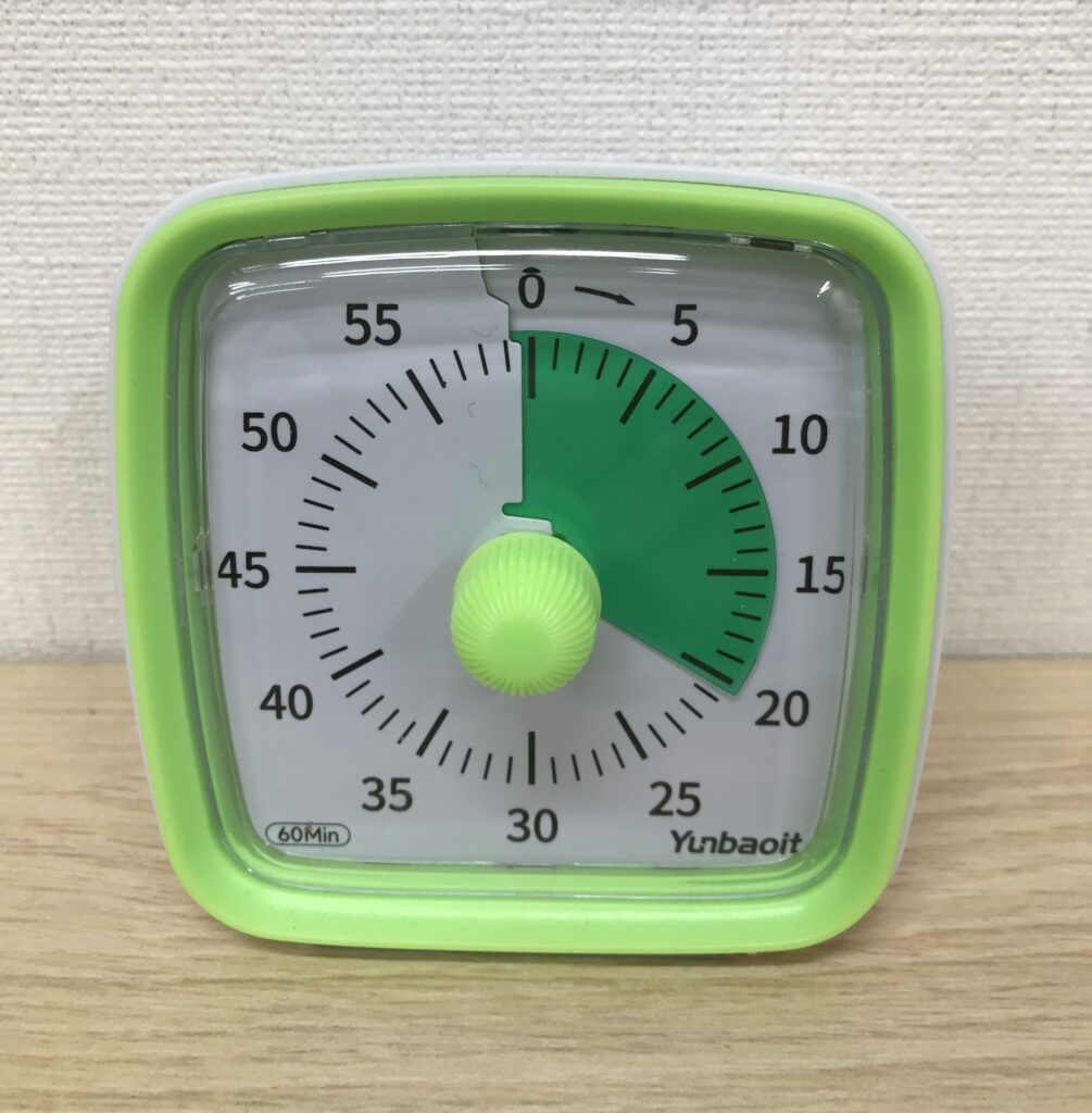 教材のご紹介～タイムタイマー～